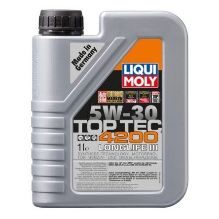 Liqui Moly 3706 Top Tec 4200 Aceite de Motor 5W-30, 1 L